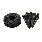 Комплект краплинного зрошення та поливу 10 м Bass Polska 8111, фото 7