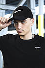 Кепка Nike чоловіча котонова чорна  ⁇  Бейсболка Найк на літо, фото 6