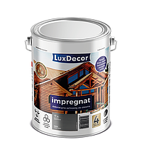 Пропитка для дерева биозащитный импрегнат Luxdecor 0.75, Серый