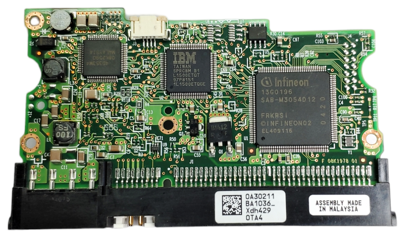 Плата HDD PCB 08K1978 08K1977 Hitachi HDS722580VLAT20 HDS722512VLAT20 HDS722516VLAT20