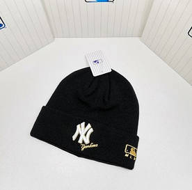 Шапка New York Yankees Нью Йорк Янкіс розмір One Size Чорна