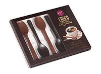 Цукерки Ложки із Молочного та Чорного Шоколаду Milk Dark Chocolate Elit Choco Spoons 54 г Туреччина