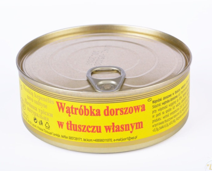 Печінка Тріски у Власному Жирі Watrobka Dorszowar Juor 240 г Польща