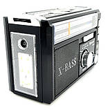 Радіоприймач з LED ліхтарем Golon MP3/WMA RX-381 чорний, фото 4