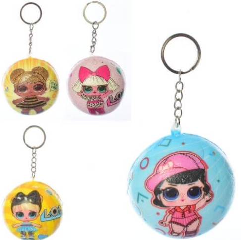 Іграшка "Сквіш - Антистрес" з ароматом "Squishy Лол" брелок