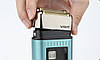 Електробритва (шейвер) VGR Foil Shaver IPX 6 turquoise V-357, фото 2