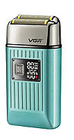 Электробритва (шейвер) VGR Foil Shaver IPX 6 Turquoise V-357