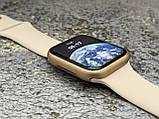 Розумний смарт-годинник Smart Watch GS8 Pro Max 45 mm смарт-годинник з українською мовою та функцією дзвінка золотистий, фото 5