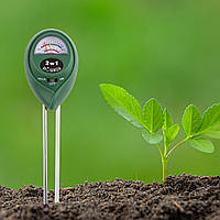Прилад для вимірювання pH, вологості грунту Biogrod 071505