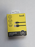 Кабель Budi Sync USB - micro USB Cable 1м 2.4 в оплітці DC180M10BS