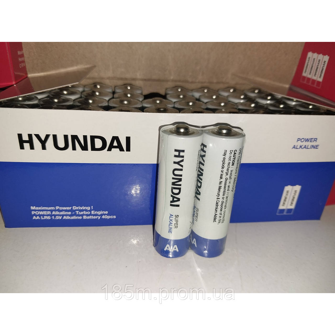 Батарейка HYUNDAI LR06 AA 2shrink Maximum power