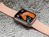 Розумний смарт-годинник Smart Watch GS8 Mini 41 mm смарт-годинник з магнітною зарядкою і функцією дзвінка рожеві, фото 5