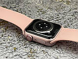Розумний смарт-годинник Smart Watch GS8 Mini 41 mm смарт-годинник з магнітною зарядкою і функцією дзвінка рожеві, фото 6