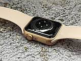 Розумний смарт-годинник Smart Watch GS8 Mini 41 mm смарт-годинник з магнітною зарядкою і функцією дзвінка золотистий, фото 5