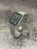 Розумний смарт-годинник Smart Watch GS8 Mini 41 mm смарт-годинник з магнітною зарядкою і функцією дзвінка сірий, фото 5