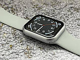 Розумний смарт-годинник Smart Watch GS8 Mini 41 mm смарт-годинник з магнітною зарядкою і функцією дзвінка сірий, фото 7