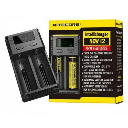 Зарядний пристрій Nitecore Intellicharger New i2 для 2 акумуляторів