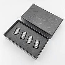 Захисні ковпачки на ніпеля Sport SUZUKI (Сузукі) 4 шт Чорні, фото 3