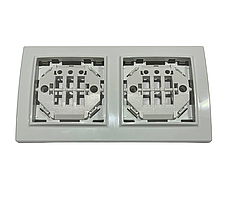 Рамка 2-а горизонтальна біла COMFORT ТМ LUMANO