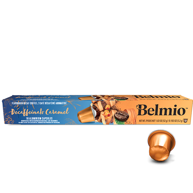 Belmio by Nespresso Decaffeinato Caramel (10 капсул)