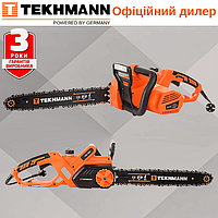 Электропила Tekhmann CSE-2805 / Цепная пила Текман 2800 Вт / 406 мм, продольный двигатель / Гарантия 2 года /