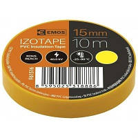 Изолента EMOS PVC 15/10 YELLOW