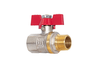 Кран кульовий Classic метелик ВН FADO 1/2", фото 1