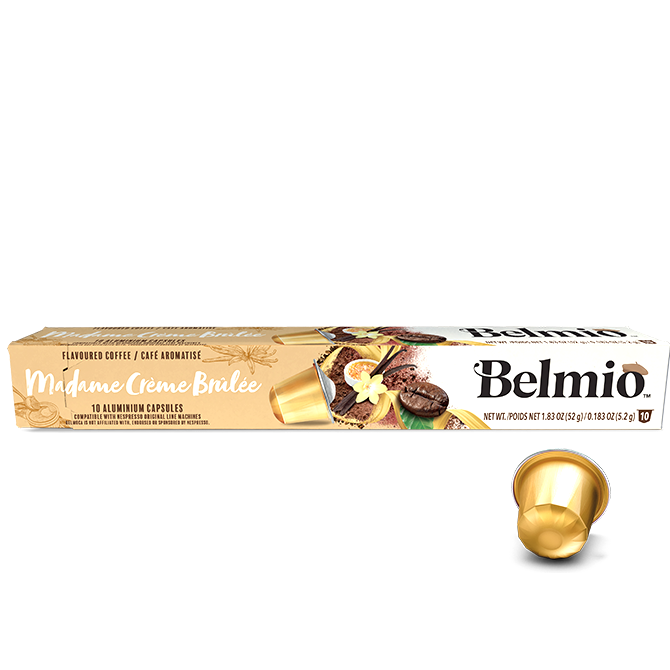 Belmio by Nespresso Madame Crème Brûlée (10 капсул)
