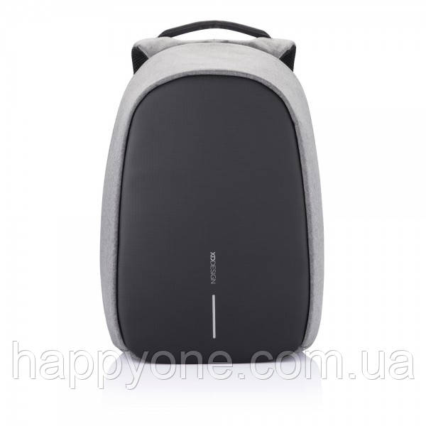 Рюкзак міський протикрадій XD Design Bobby Pro Grey (сірий-чорний)