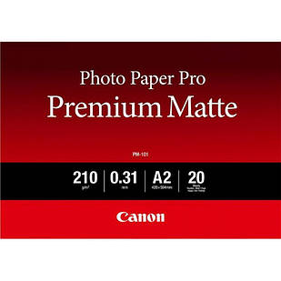 Папір Canon A2 Photo Paper Premium Matte PM-101 20 л