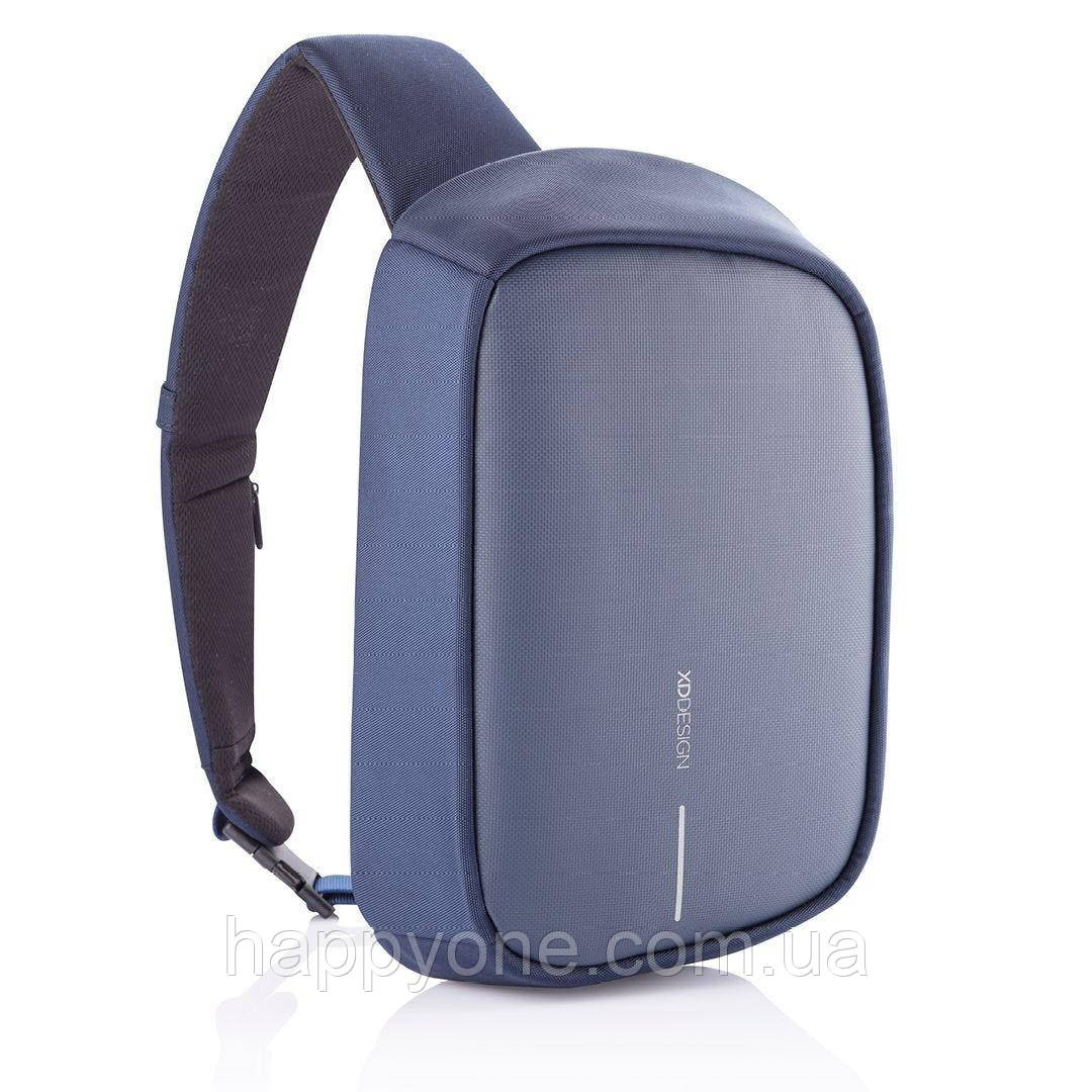 Рюкзак протикрадій на одній лямці XD Design Bobby Sling Navy (темно-синій)