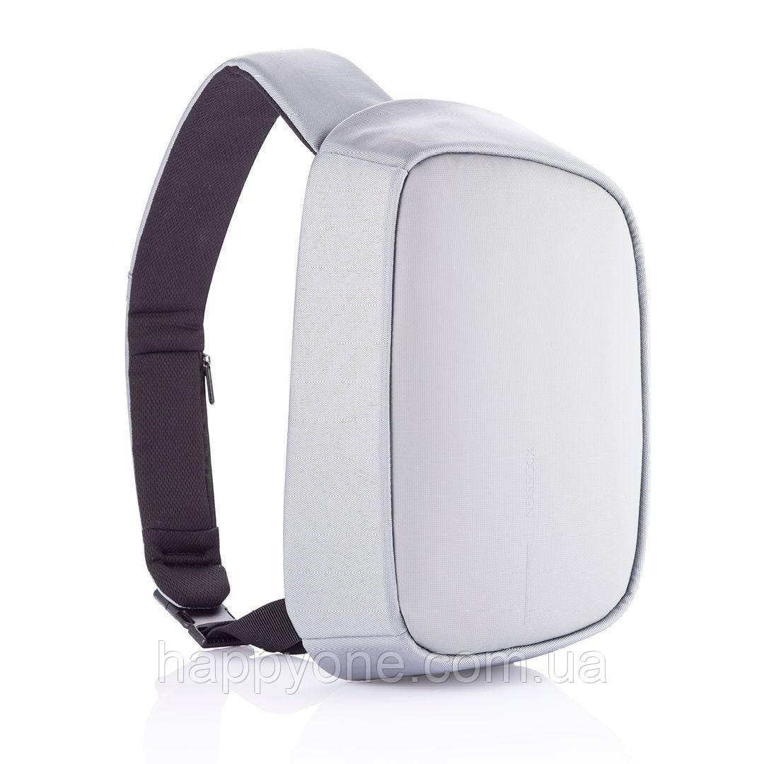 Рюкзак протикрадій на одній лямці XD Design Bobby Sling Grey (сірий)