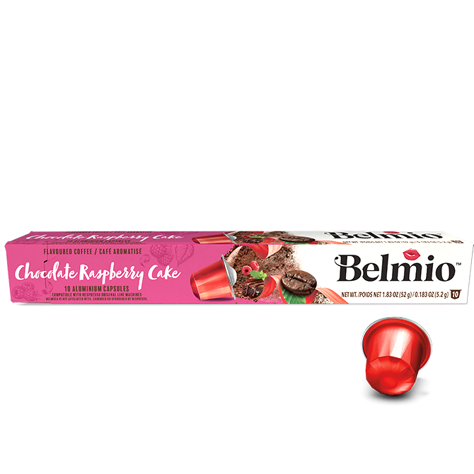 Belmio by Nespresso Chocolate Raspberry Cake (10 капсул)