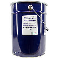 Смазка пластичная Литиевая Lithium Grease LT-43 9 кг (WR-9K04830-000) Lotos