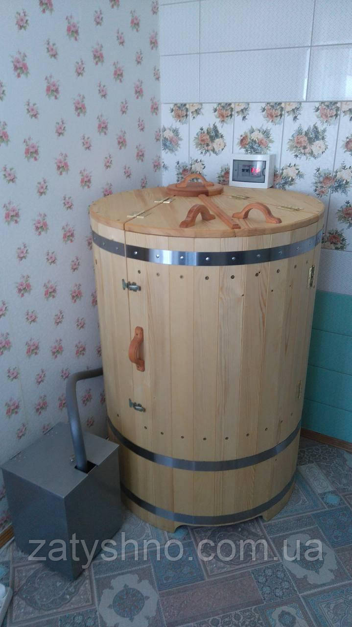 Фітобочка  (100 см) з парогенератором в салон краси