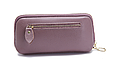 Шкіряний гаманець косметичка з ремінцем на руку А03-КТ-10218 Фіолетовий, фото 5