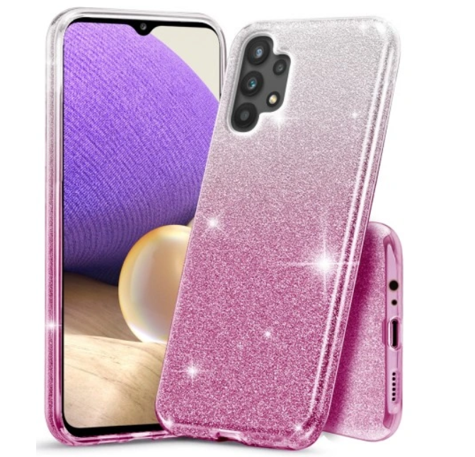 Силіконовий чохол градієнт блиск для Samsung Galaxy A13 4G (SM-A135F), фото 1