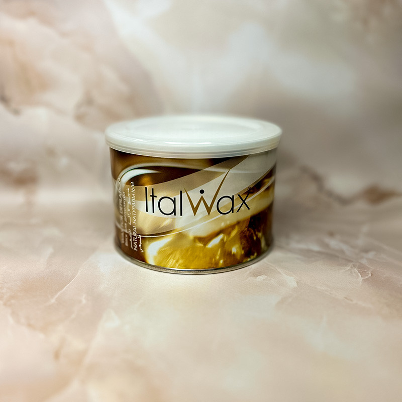 Теплий віск для депіляції в банці ItalWax Natural, 400 г