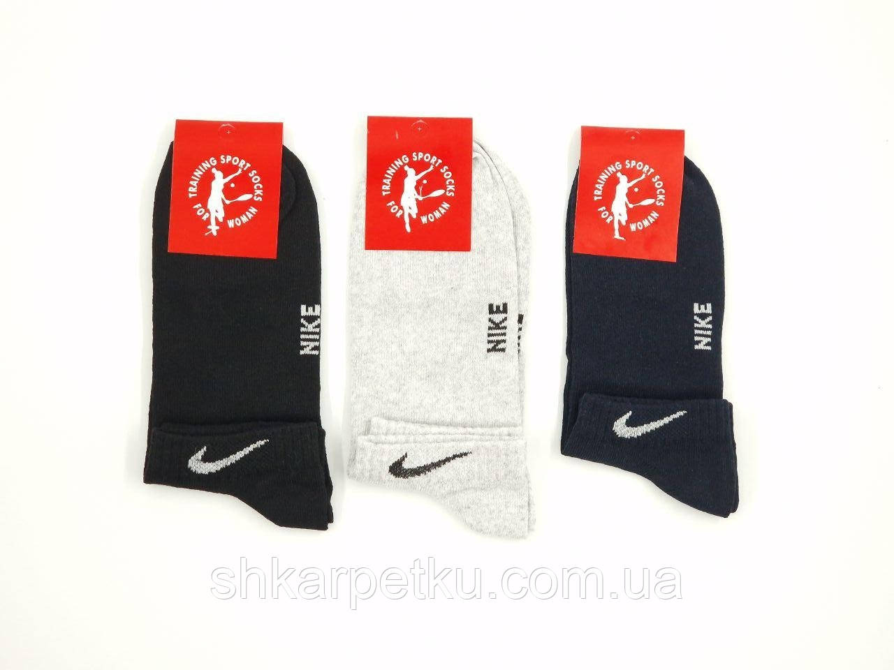 Жіночі шкарпетки Sport Sock "N" шкарпетки стрейчеві короткі розмір 36-39 12 пар/уп асорті