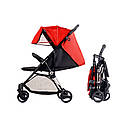 Прогулянкова коляска (візок) Ninos Mini 2 RED, фото 6