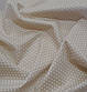 Відріз 0,58м поплін дрібний горошок 2мм світлий беж, фото 5