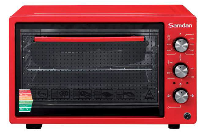 Піч електрична Samdan 2011 Red 36 л