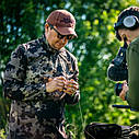 Чоловічий лонгслів Korda Kool Quick Dry Long Sleeve Zip Neck Kamo, фото 6