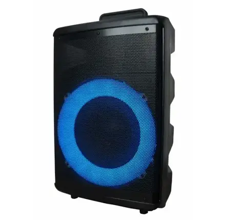 Портативна акустична система Goldteller GT-6010 30W/ з лід підсвічуванням динаміка, фото 1