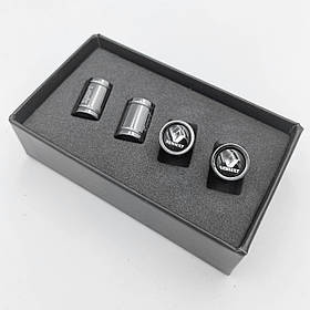 Захисні ковпачки на ніпеля Sport RENAULT (Рено) 4 шт Чорні