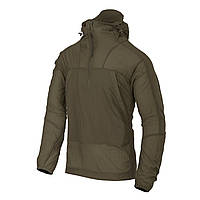 Куртка тактическая Ветровка Helikon-Tex WINDSHIRT WINDPACK NYLON Taiga Green