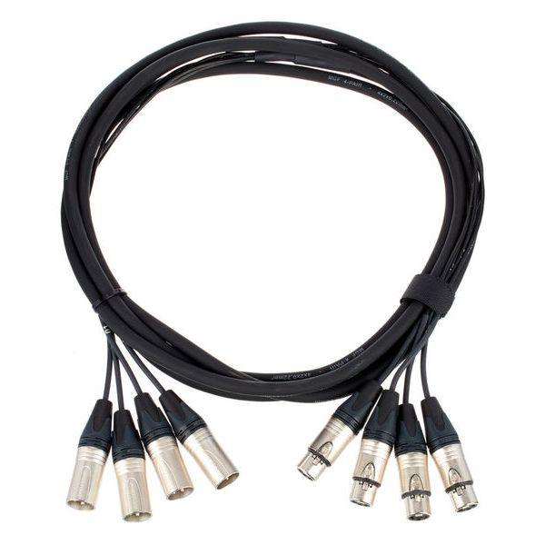 Pro snake 80831-4 XLR Multicore 4m, фото 1