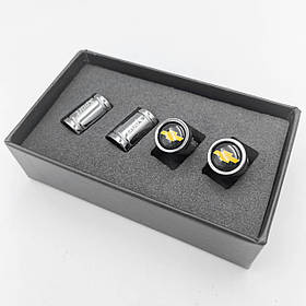 Захисні ковпачки на ніпеля Sport CHEVROLET (Шевроле) 4 шт Чорні