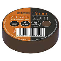 Изолента EMOS PVC 19/20 BROWN