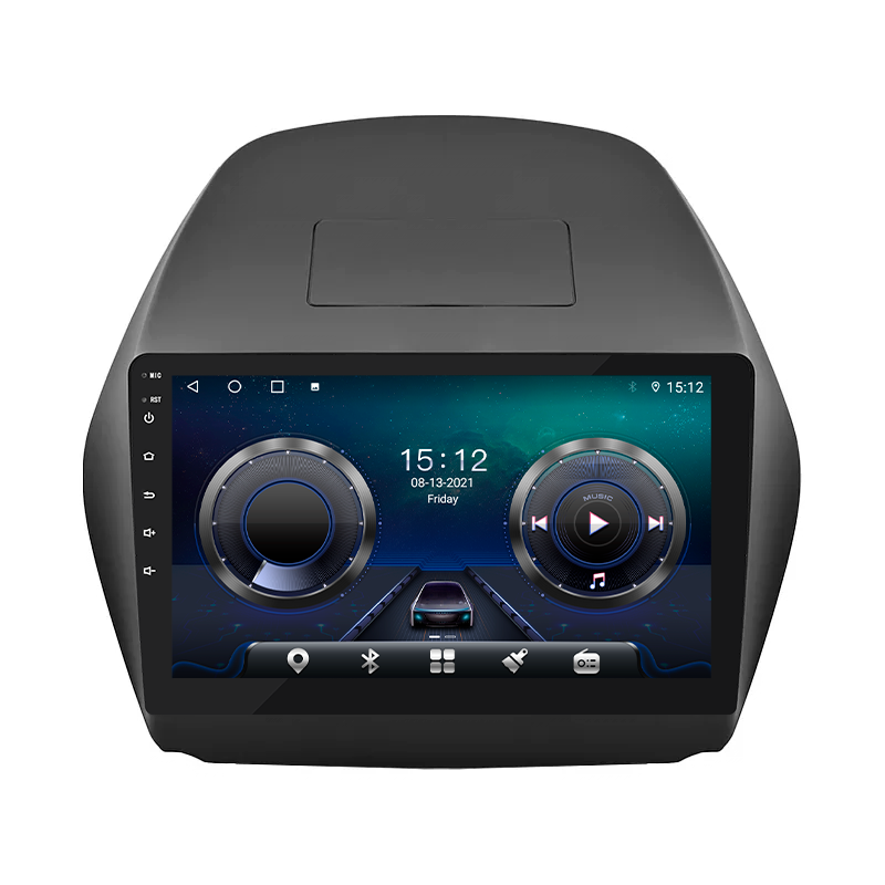 Штатна автомобільна магнітола Lesko Hyundai Tucson (2009-2013 рр.) 10" 4+32GB 4G+CarPlay Premium Android
